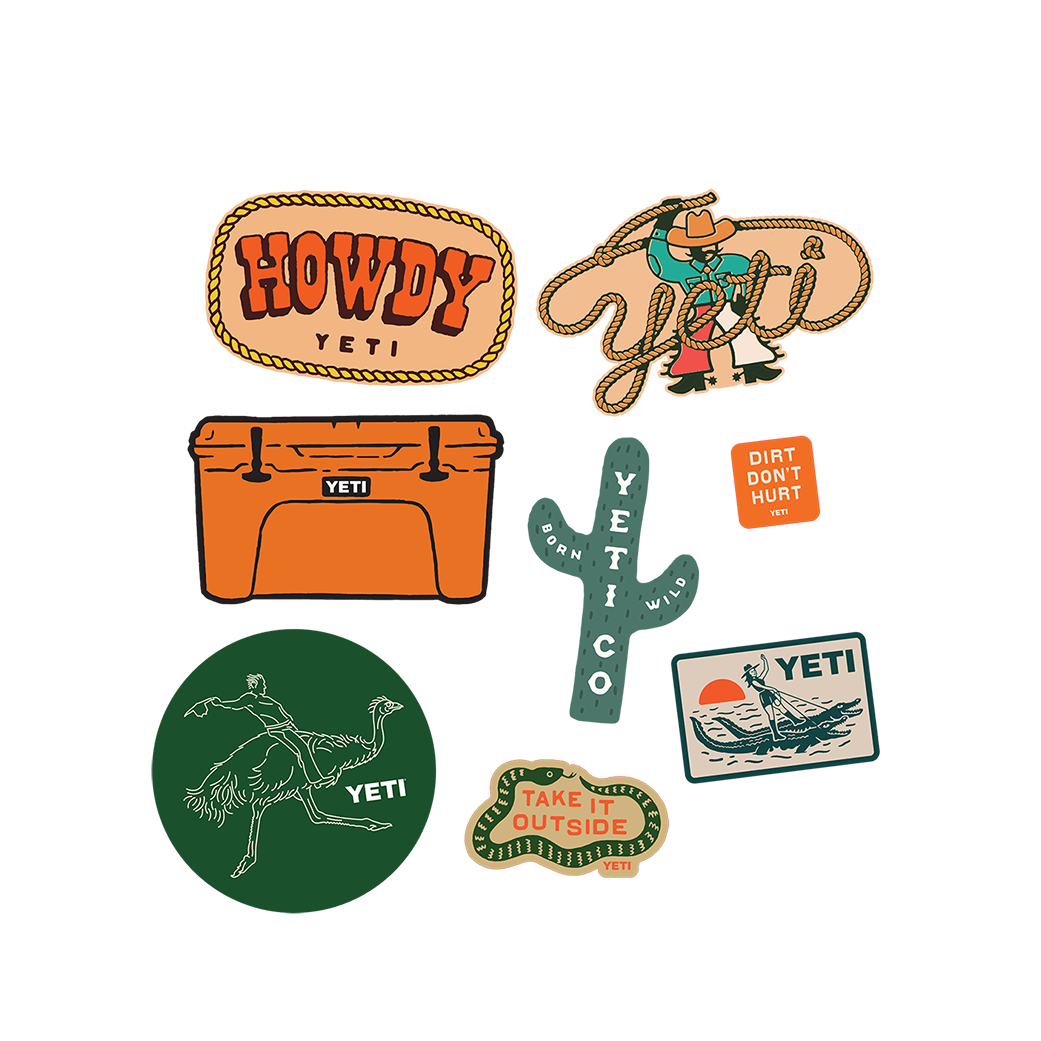 Yonder™ Sticker Pack