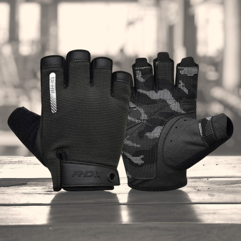 Gym Training Gloves T2 Black-Rdx Sports