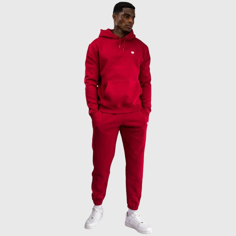 Silent Power Hoodie Cherry Red