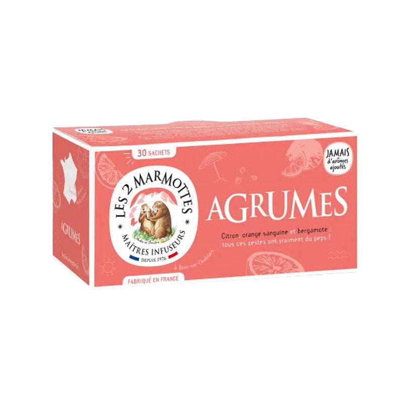 Infusion Agrumes-Les 2 Marmottes