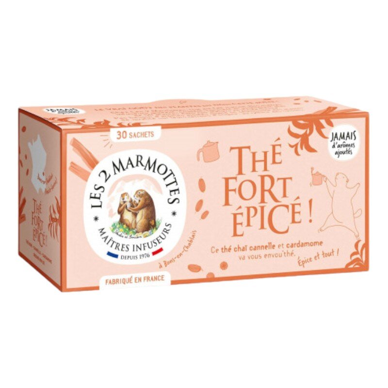 Thé Fort Epicé-Les 2 Marmottes