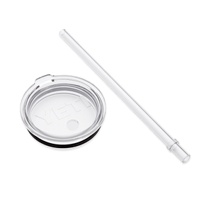 Rambler® Medium Straw Lid Clear