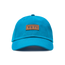Leather Logo Badge Soft Crown Hat Aquifer Blue Aquifer Blue