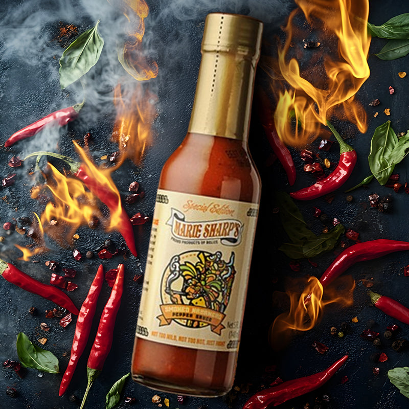 Smoked habanero pepper sauce