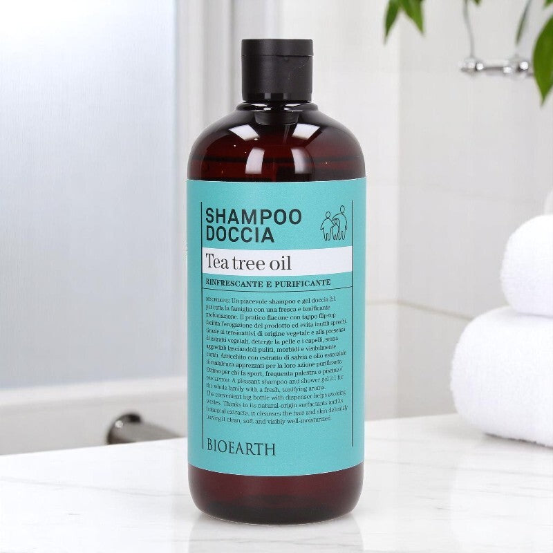 3-in-1 Shampoo-Dusche Family Teebaumöl 